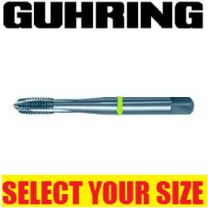 Guhring Gun Taps (General Purpose) 3.0mm to 16.0mm